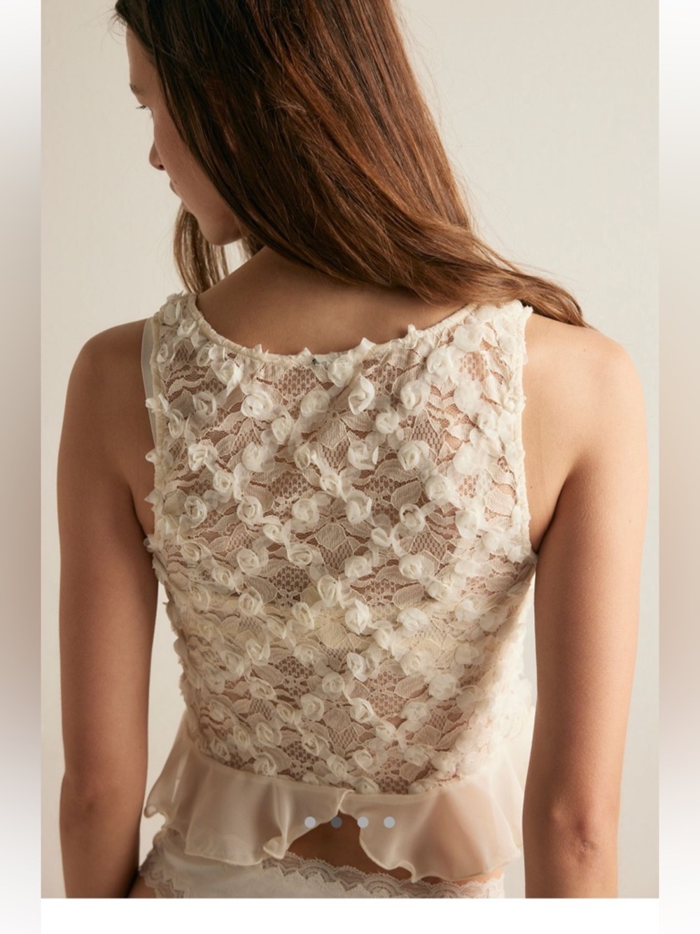 Free People x Only Hearts Roseland Vintage Cami- Size Small - Picture 2 of 8